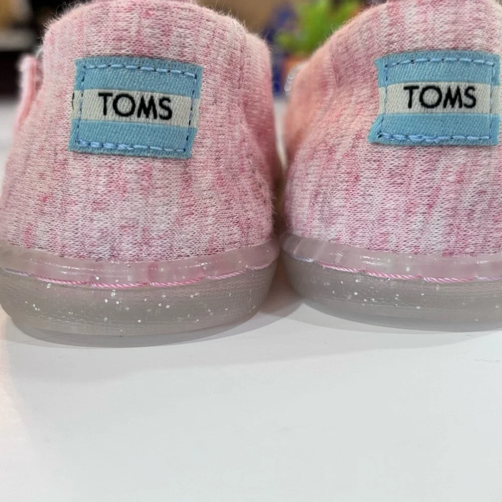 🦄🦄TOMS Toddler Girls Alpargata Twin Gore Slip On Flats 🌟